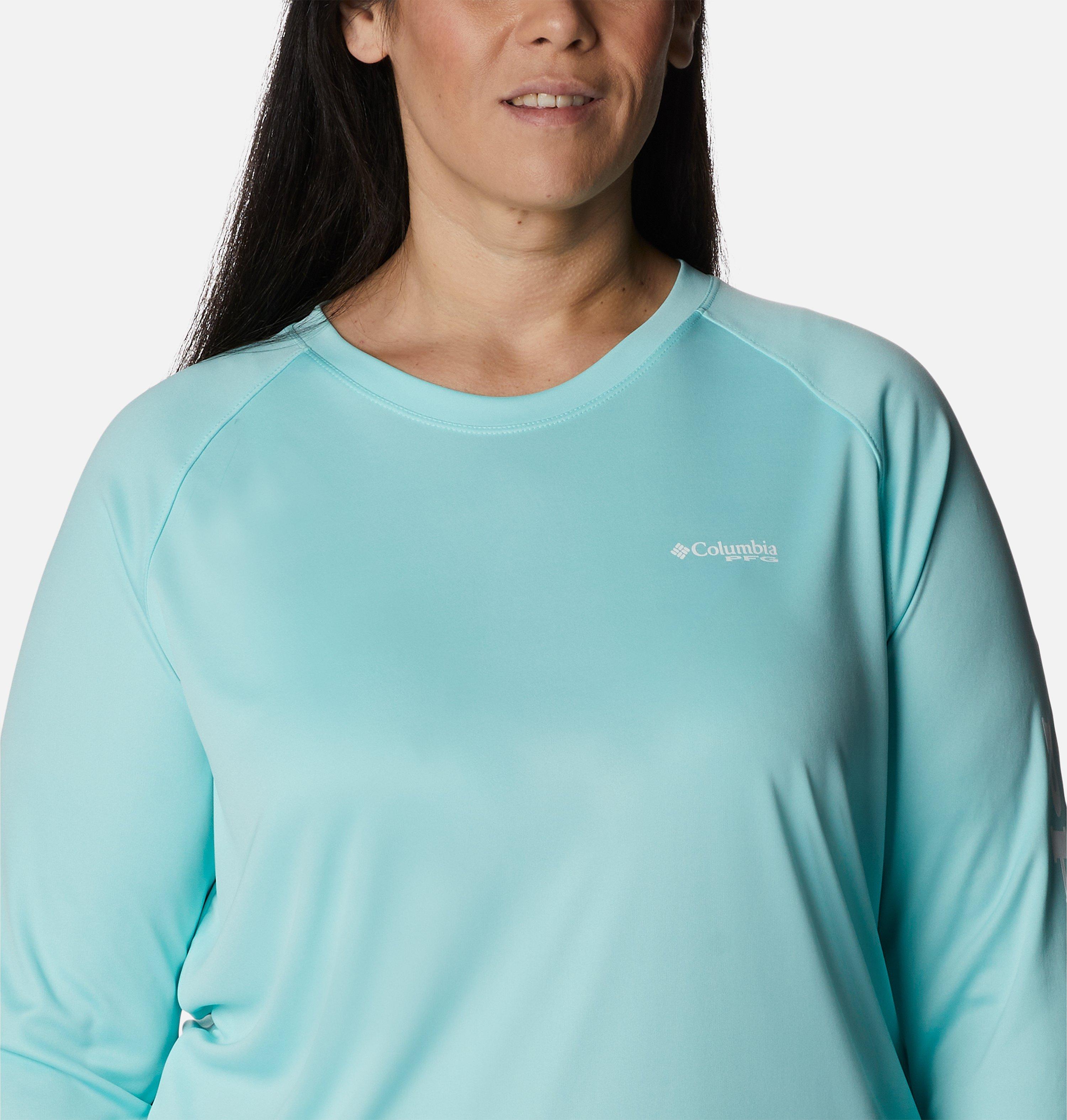 Women's PFG Tidal Tee II Long Sleeve Shirt - Plus Size 4