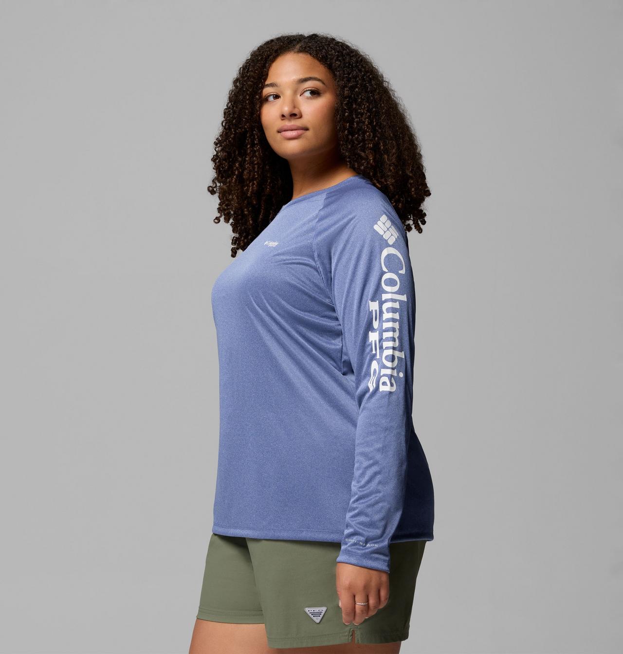 Women's PFG Tidal Tee™ II Long Sleeve Shirt - Plus Size 4