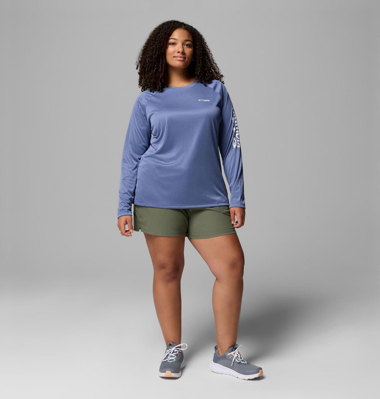 Women's PFG Tidal Tee™ II Long Sleeve Shirt - Plus Size 2