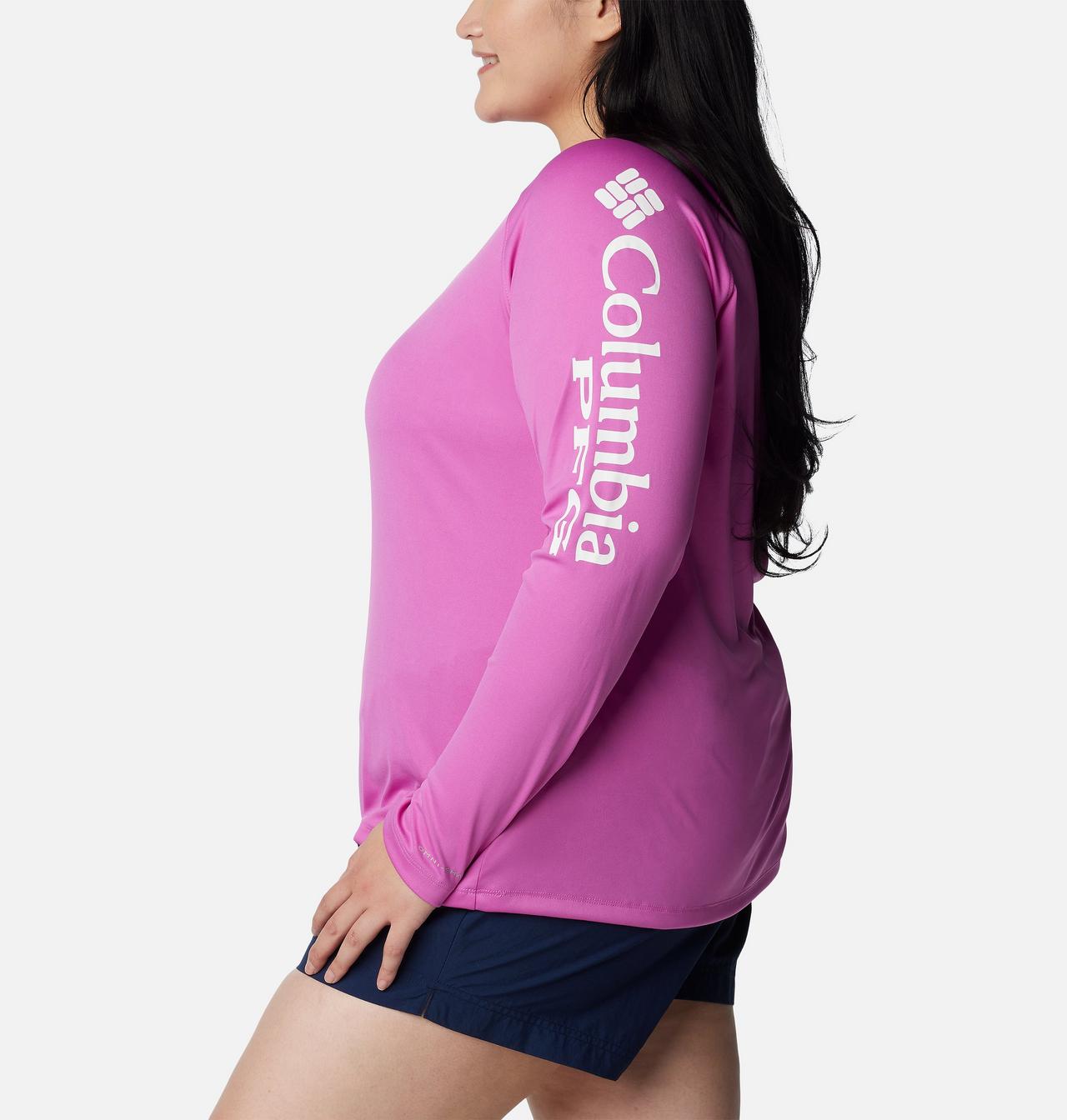 Women's PFG Tidal Tee™ II Long Sleeve Shirt - Plus Size 3