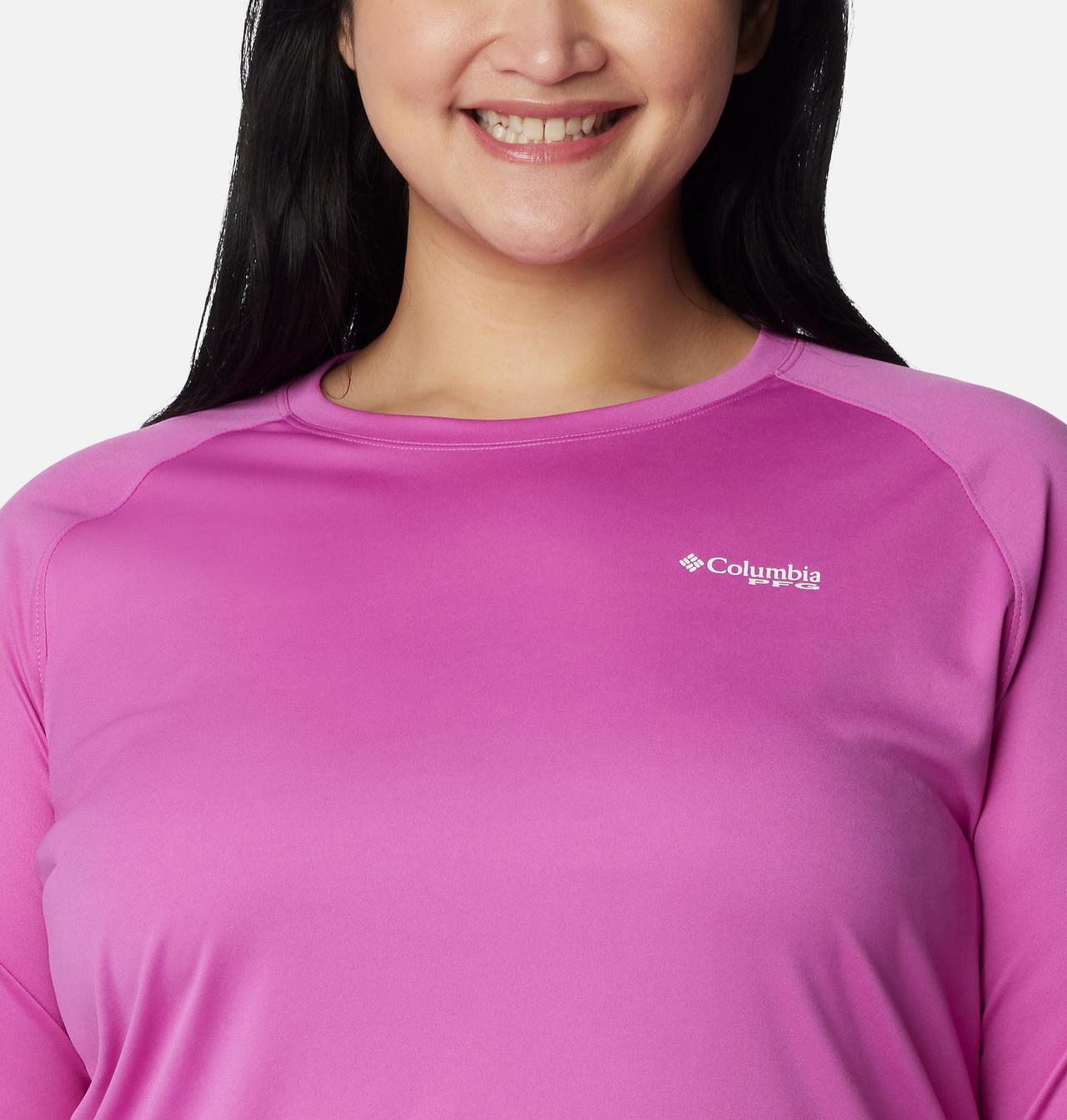 Women's PFG Tidal Tee™ II Long Sleeve Shirt - Plus Size 4