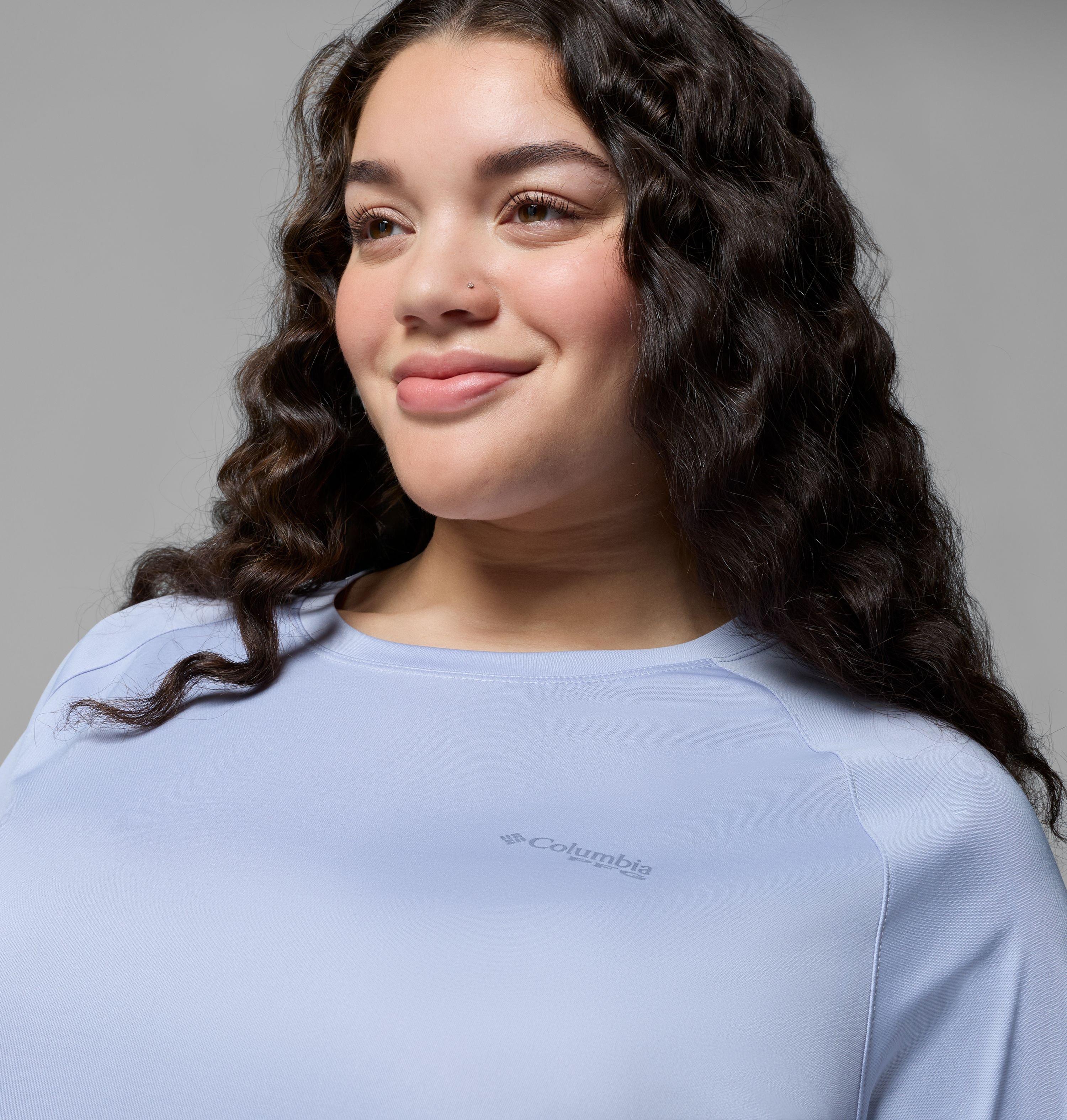 Women's PFG Tidal Tee II Long Sleeve Shirt - Plus Size | 580 | 2X 5