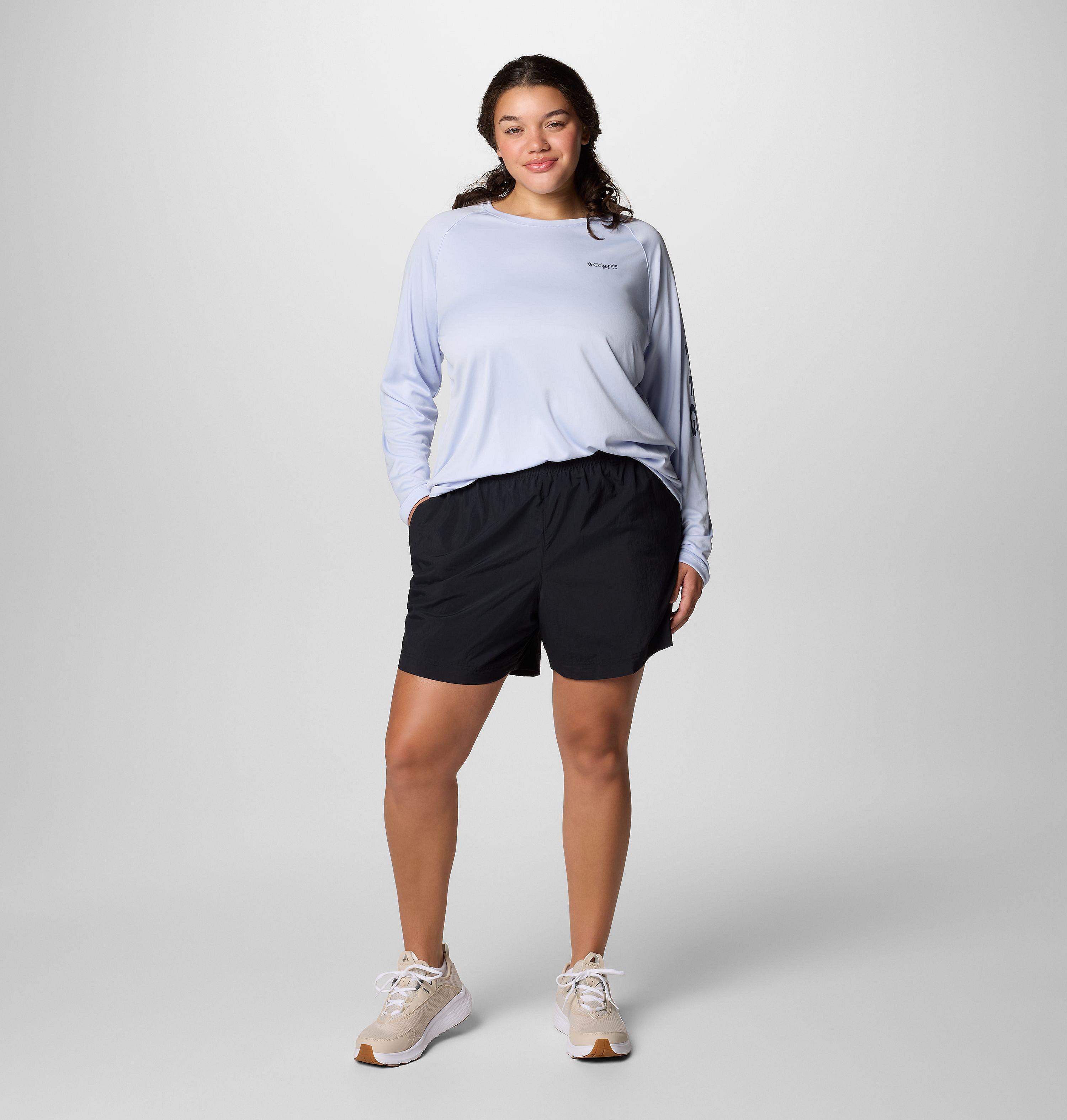 Women's PFG Tidal Tee II Long Sleeve Shirt - Plus Size 3