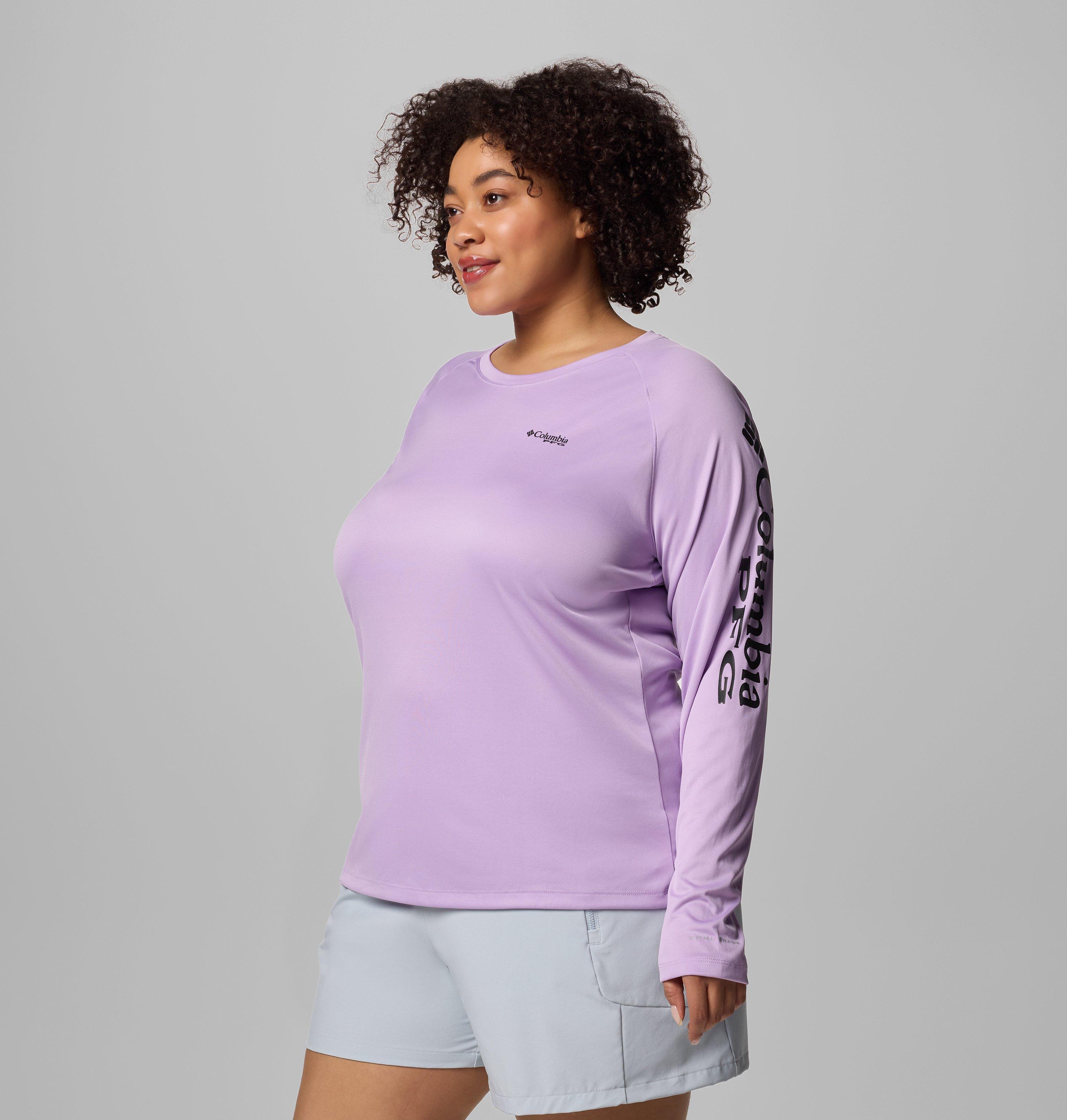 Women's PFG Tidal Tee II Long Sleeve Shirt - Plus Size 3
