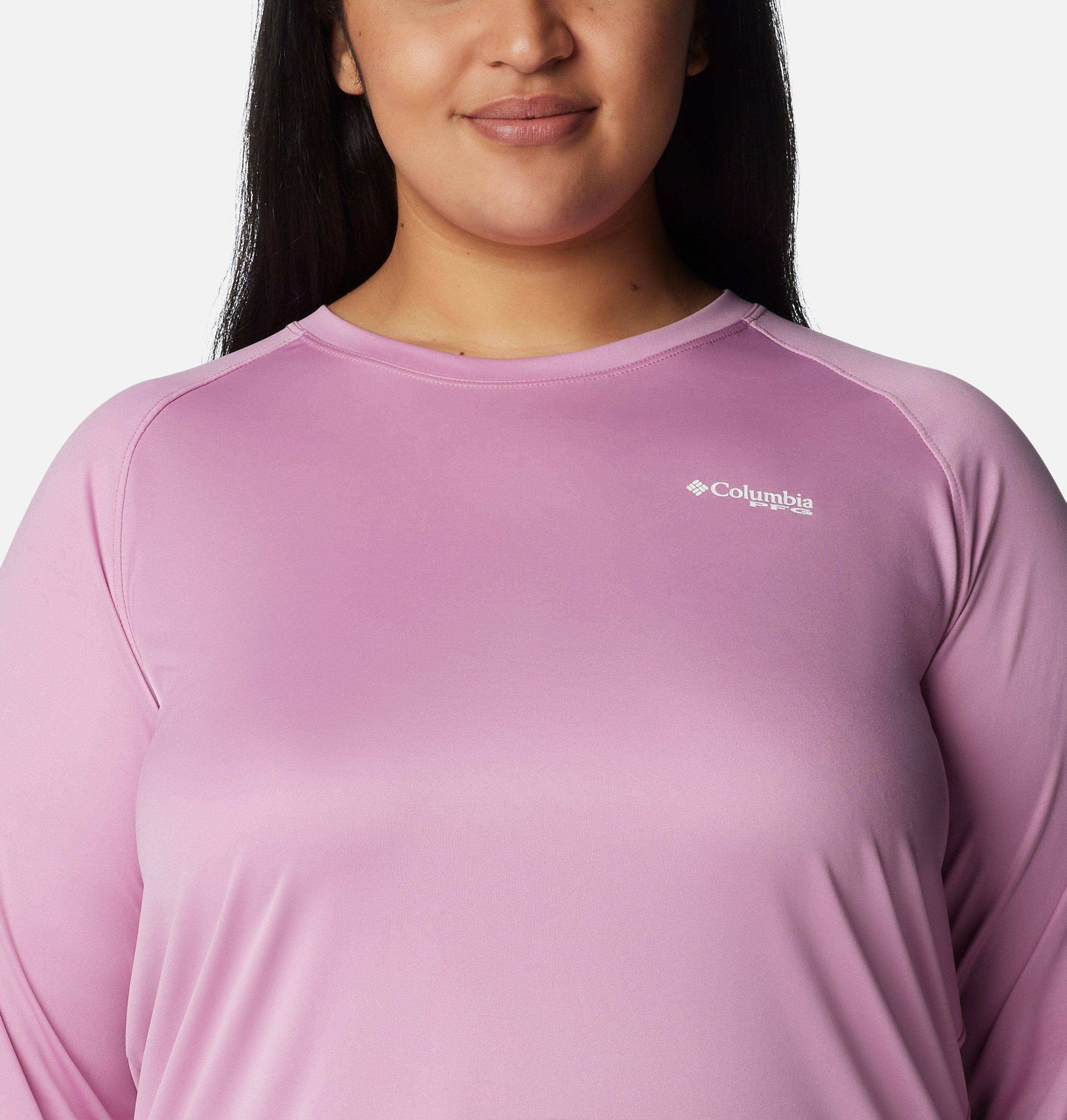 Women's PFG Tidal Tee II Long Sleeve Shirt - Plus Size 4
