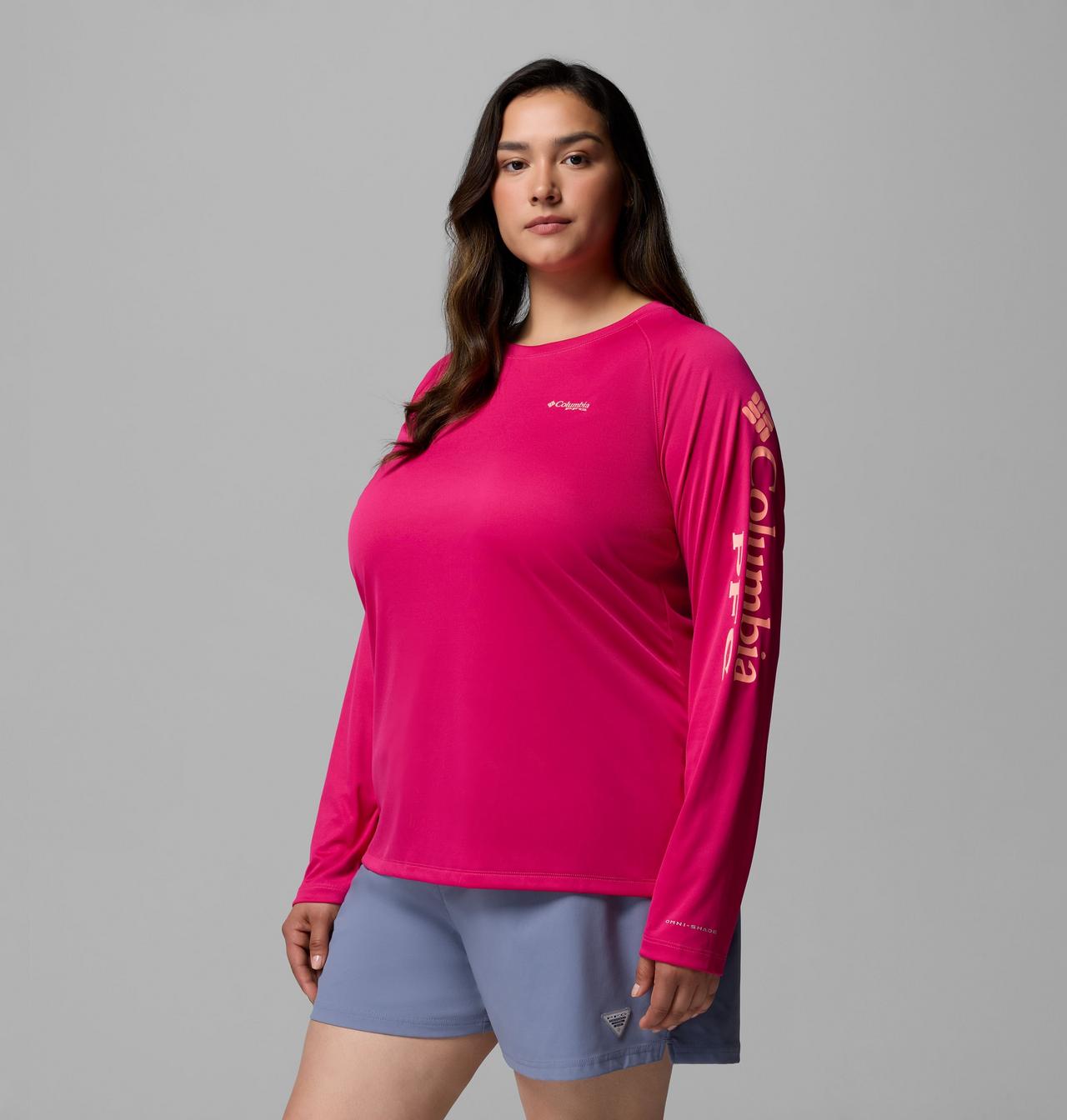 Women's PFG Tidal Tee™ II Long Sleeve Shirt - Plus Size | 656 | 1X 4