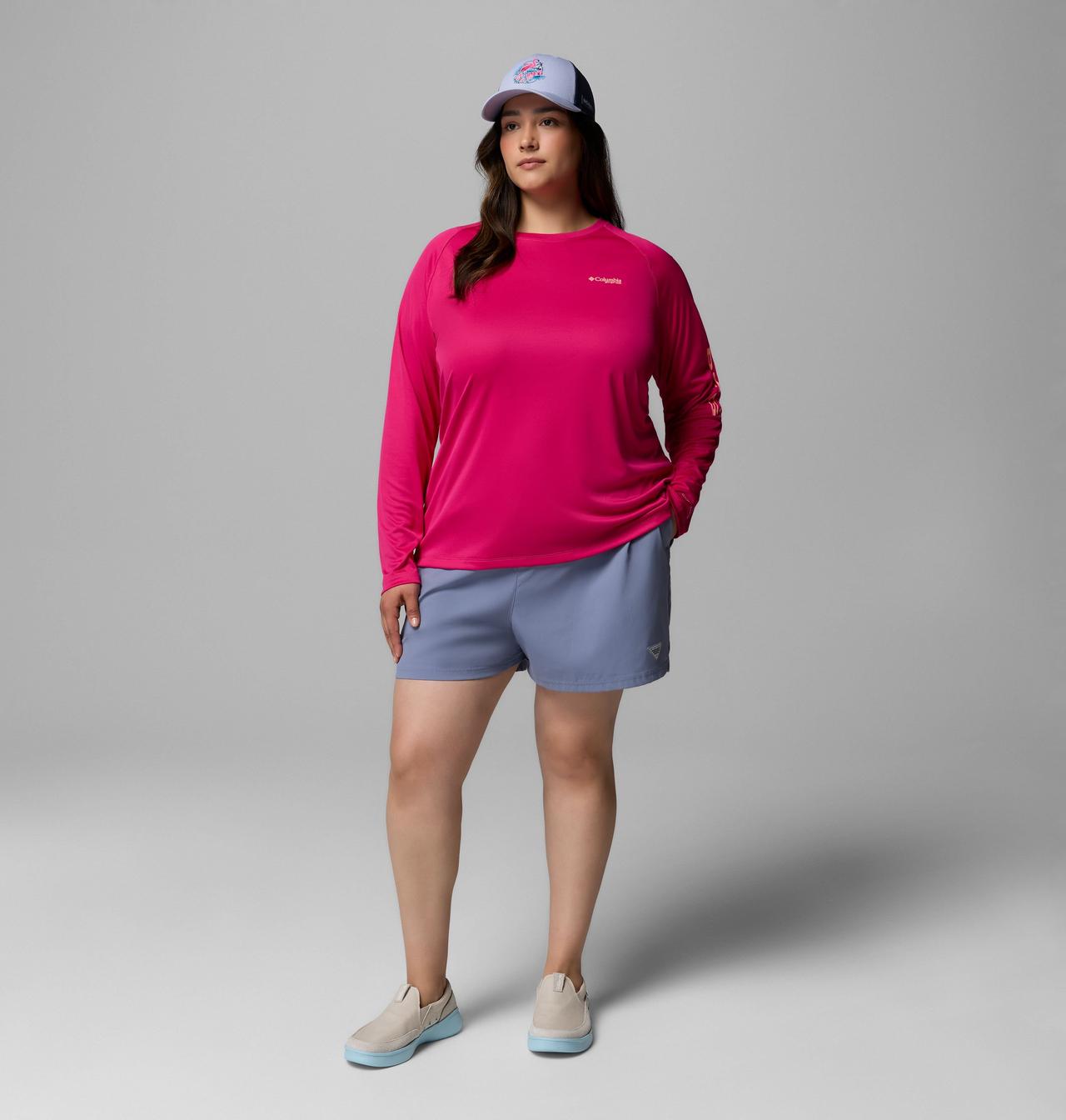 Women's PFG Tidal Tee™ II Long Sleeve Shirt - Plus Size | 656 | 1X 2