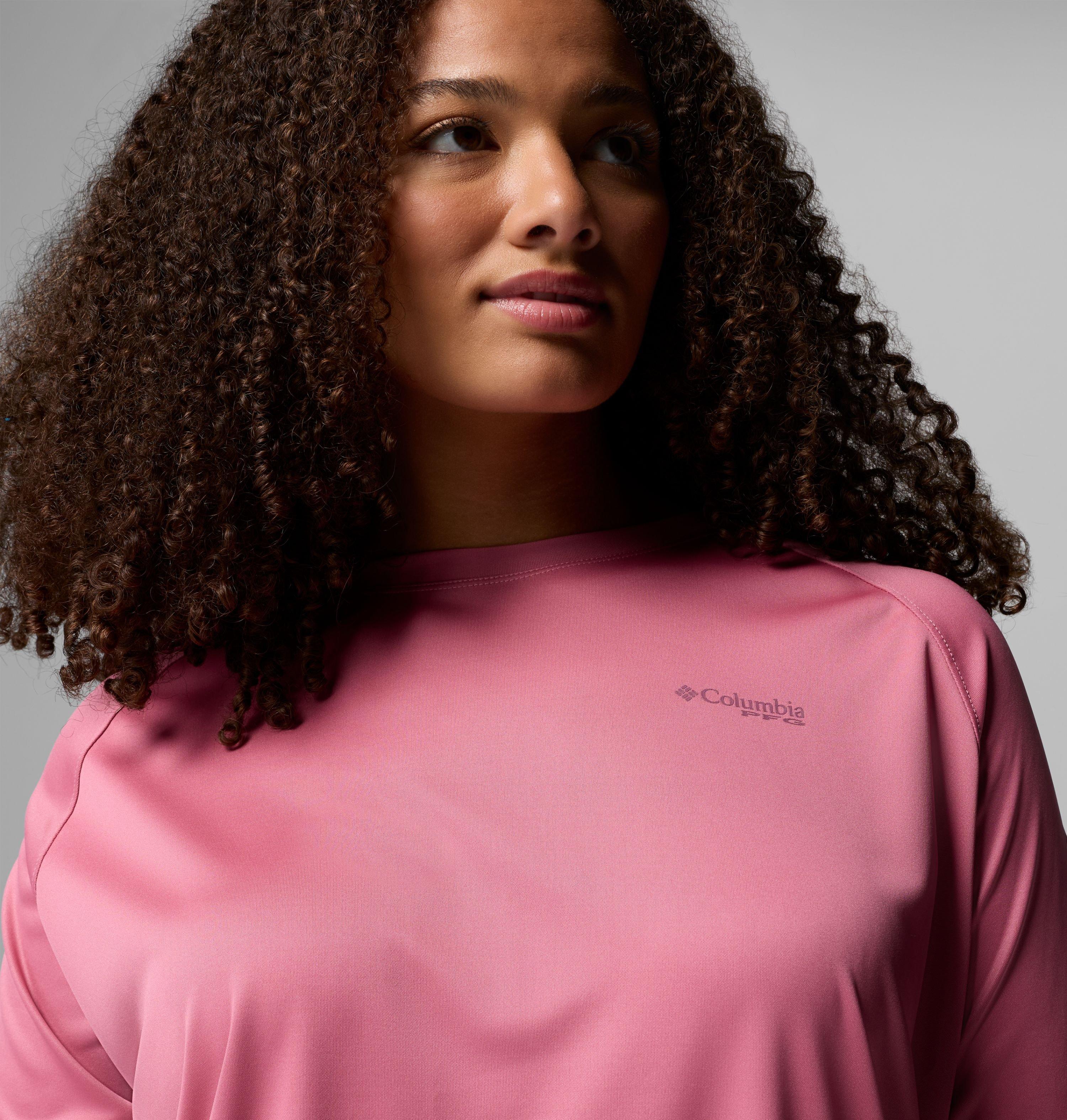 Women's PFG Tidal Tee II Long Sleeve Shirt - Plus Size | 661 | 2X 5