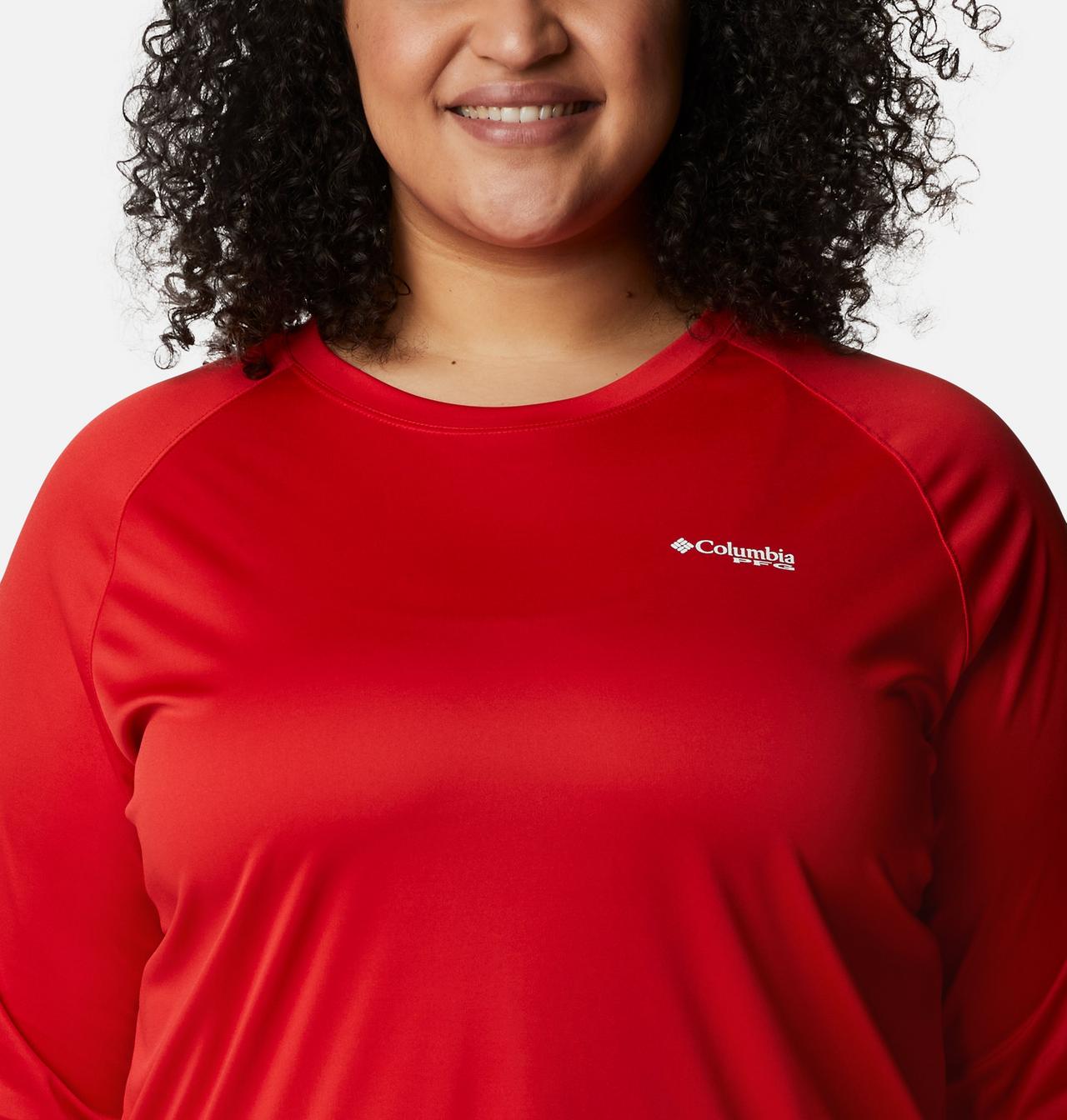 Women's PFG Tidal Tee™ II Long Sleeve Shirt - Plus Size 4