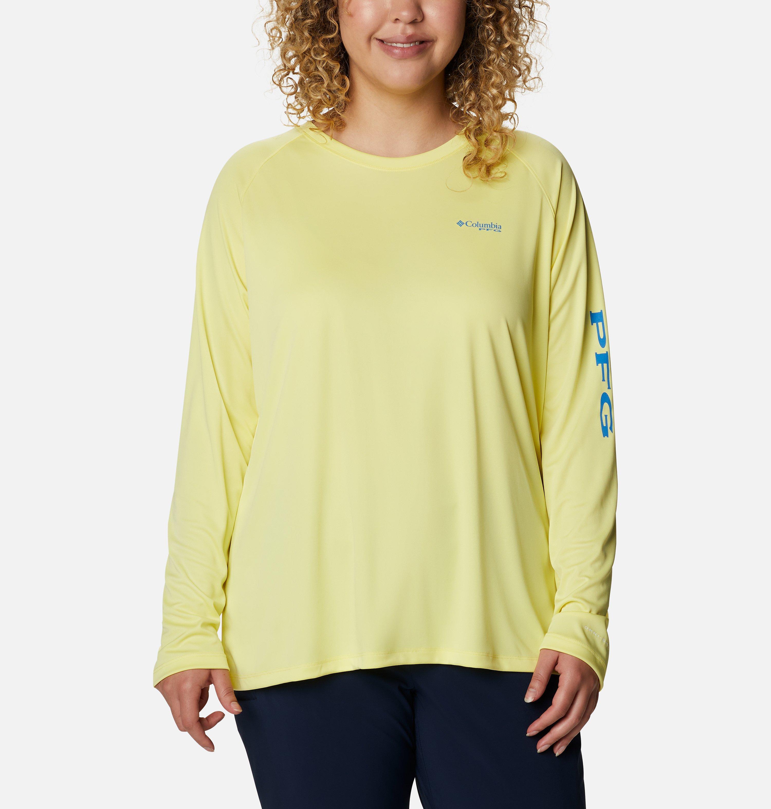 Women's PFG Tidal Tee II Long Sleeve Shirt - Plus Size 1