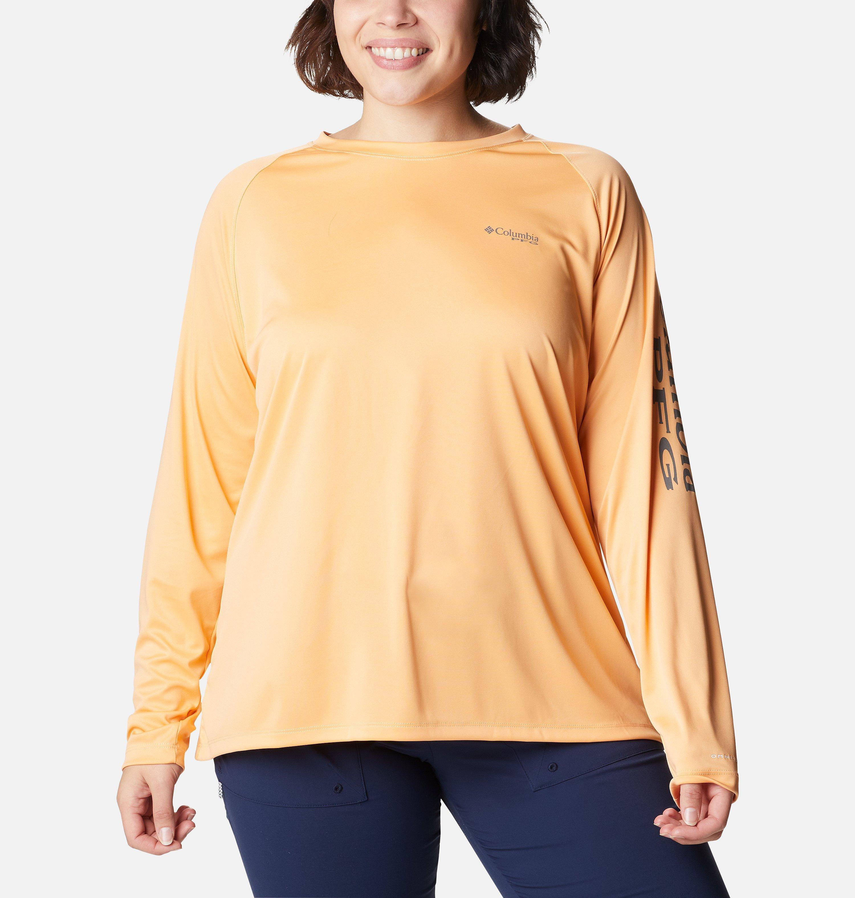 Women's PFG Tidal Tee II Long Sleeve Shirt - Plus Size 1