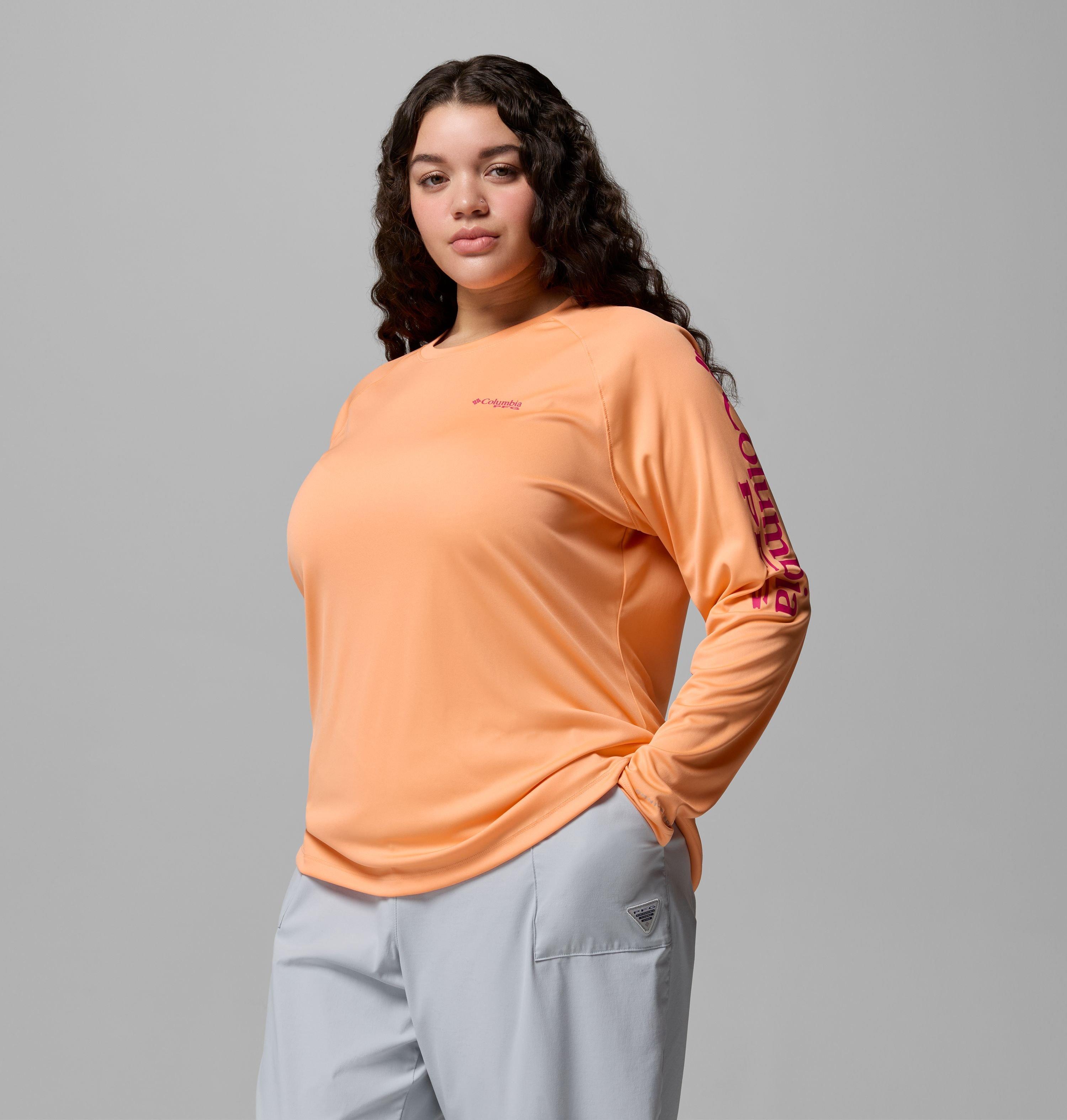 Women's PFG Tidal Tee II Long Sleeve Shirt - Plus Size 4