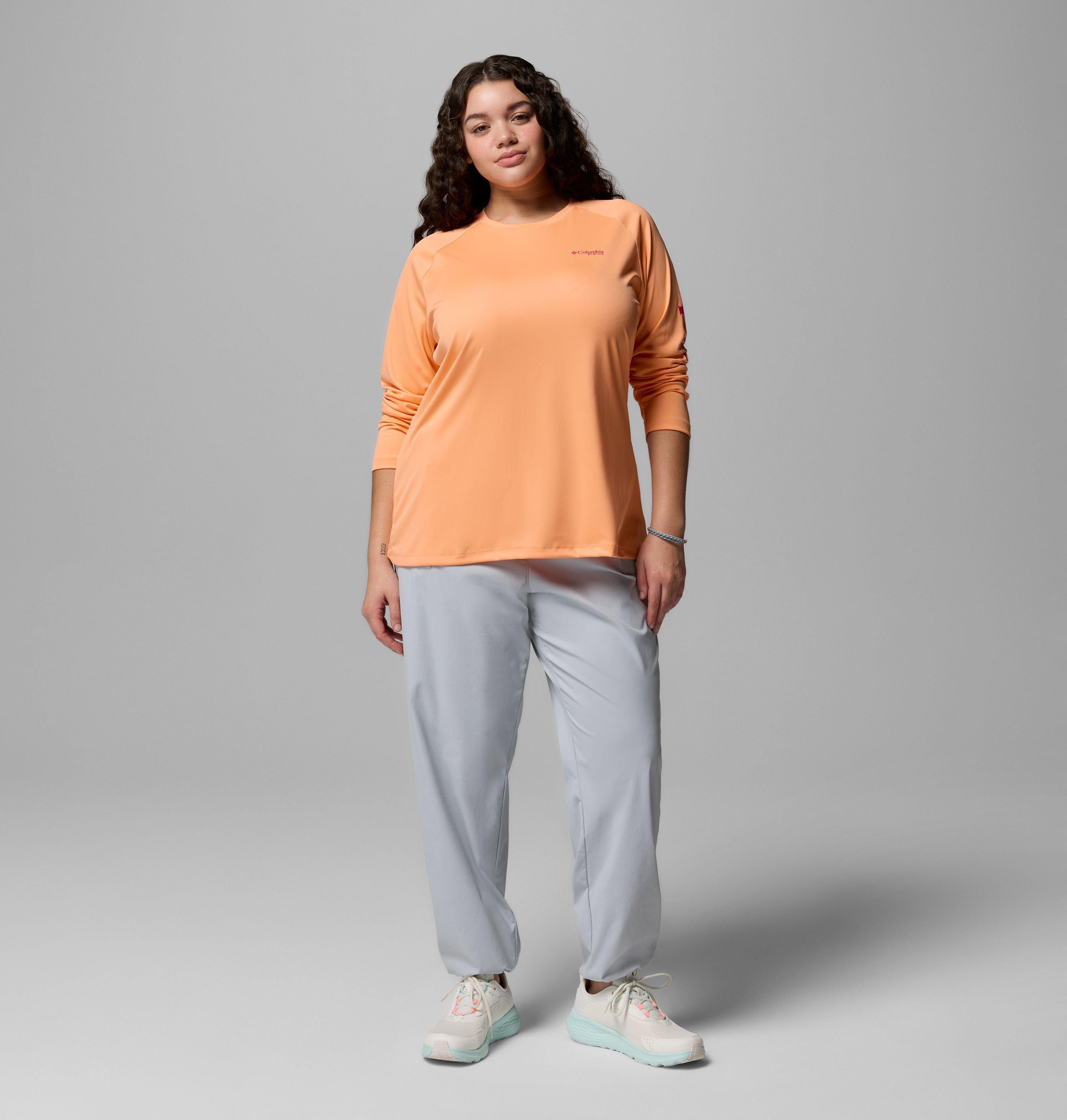 Women's PFG Tidal Tee II Long Sleeve Shirt - Plus Size 2