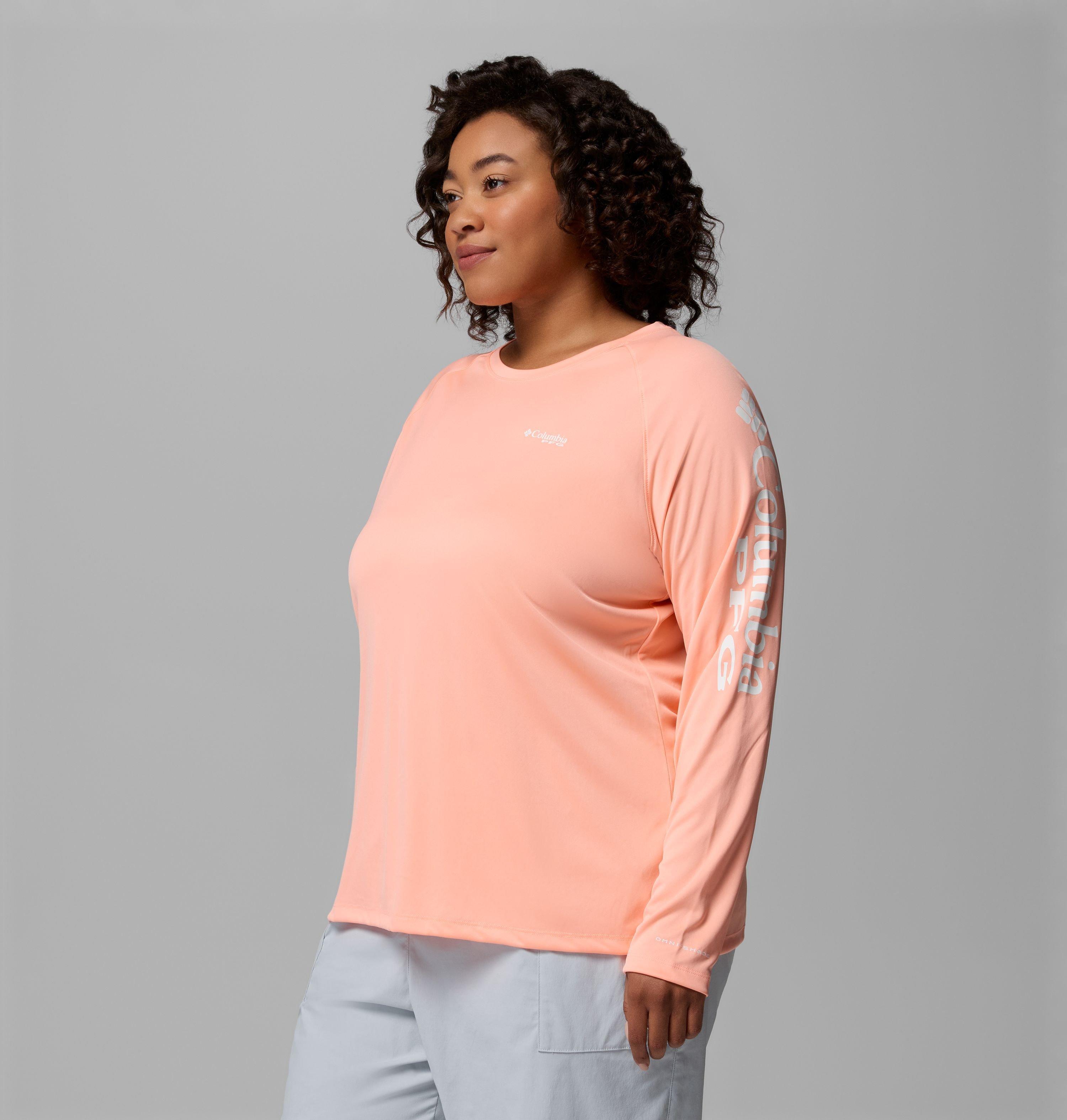 Women's PFG Tidal Tee II Long Sleeve Shirt - Plus Size 4