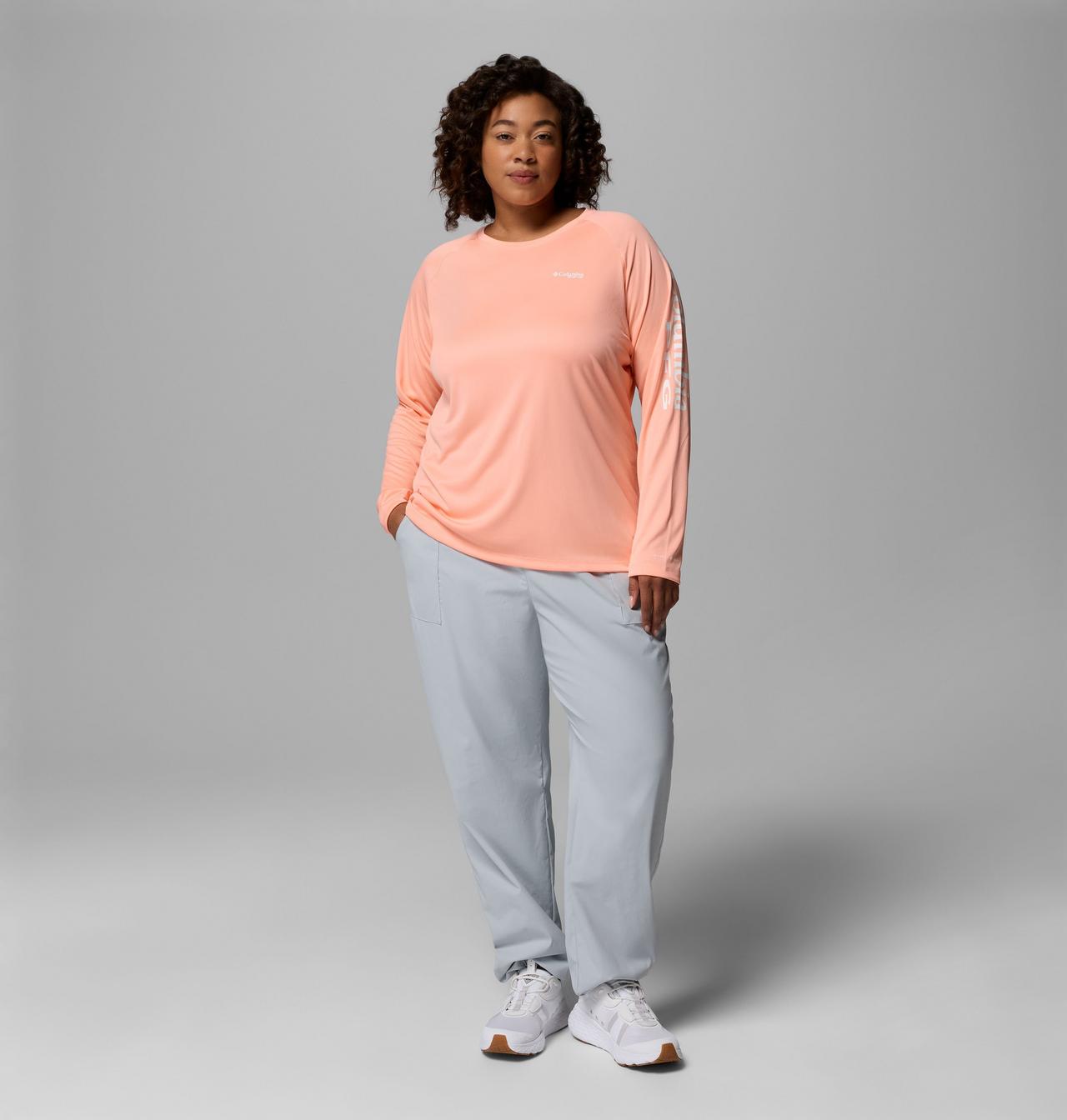 Women's PFG Tidal Tee™ II Long Sleeve Shirt - Plus Size 2