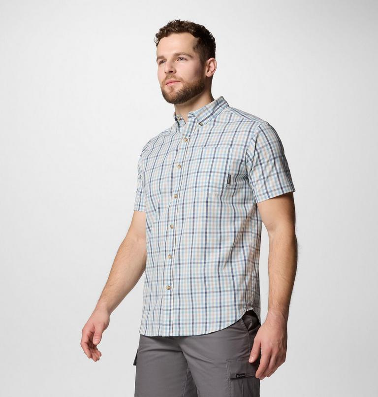 Rapid Rivers II Short Sleeve Shirt, Color: Ripple Blue Multi Gingham, image 4