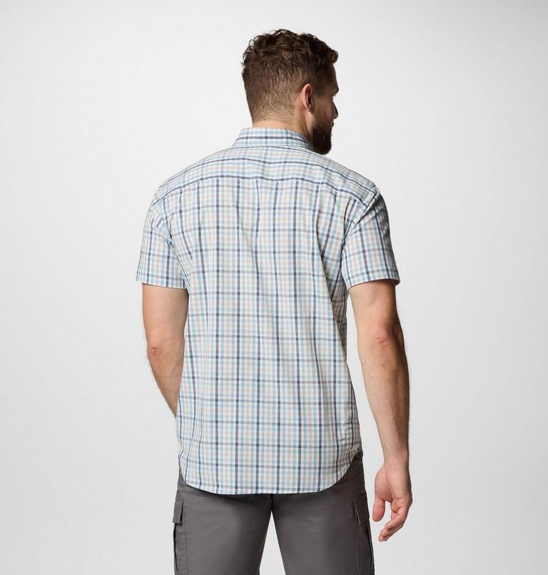 Rapid Rivers II Short Sleeve Shirt, Color: Ripple Blue Multi Gingham, image 3
