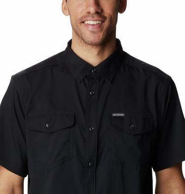 Men's Utilizer II Solid Short Sleeve Shirt, Color: Black, image 24