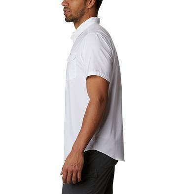 Men's Utilizer II Solid Short Sleeve Shirt, Color: White, image 19