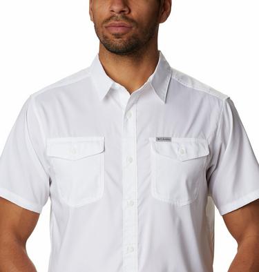 Men's Utilizer II Solid Short Sleeve Shirt, Color: White, image 20