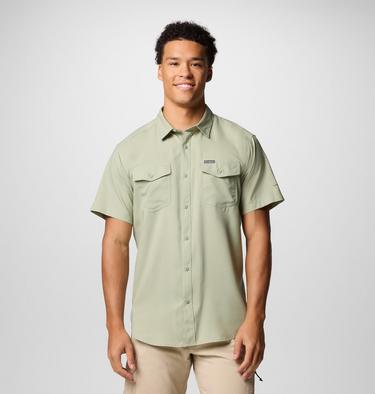 Men's Utilizer II Solid Short Sleeve Shirt, Color: Safari, image 5