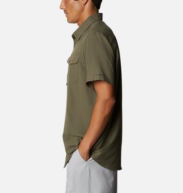 Men's Utilizer II Solid Short Sleeve Shirt, Color: Stone Green, image 15
