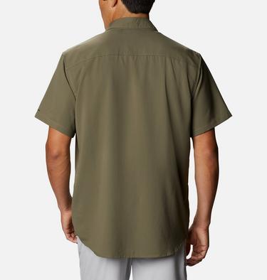 Men's Utilizer II Solid Short Sleeve Shirt, Color: Stone Green, image 14