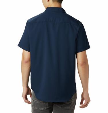 Men's Utilizer II Solid Short Sleeve Shirt, Color: Collegiate Navy, image 30