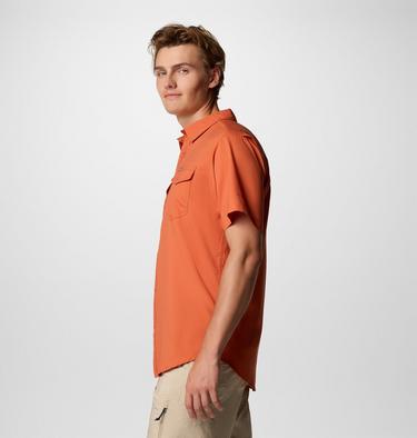 Men's Utilizer II Solid Short Sleeve Shirt, Color: Tuscan, image 3