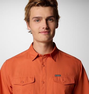 Men's Utilizer II Solid Short Sleeve Shirt, Color: Tuscan, image 4