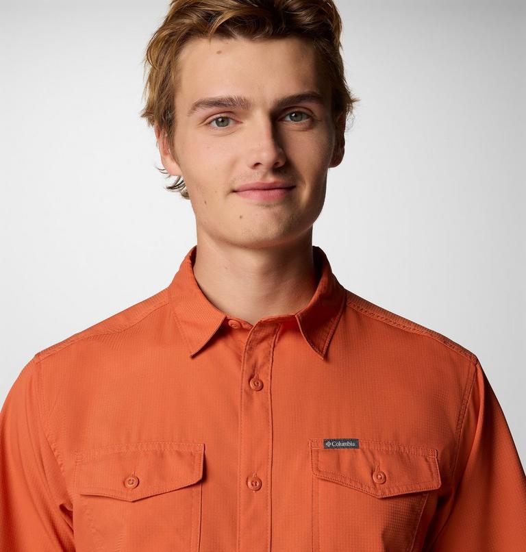 Camisa lisa de manga corta Utilizer II para hombre, Color: Tuscan, image 4