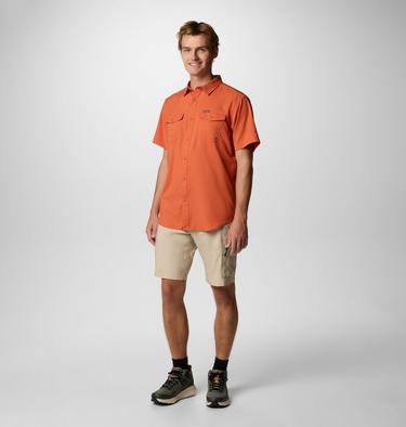 Men's Utilizer II Solid Short Sleeve Shirt, Color: Tuscan, image 2