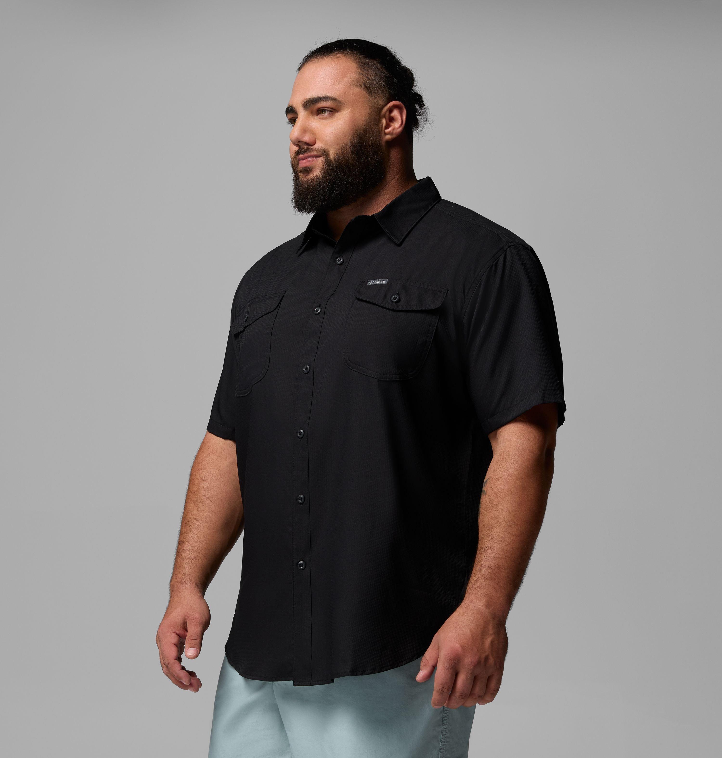 Men's Utilizer II Solid Short Sleeve Shirt – Big | 011 | 6X 4