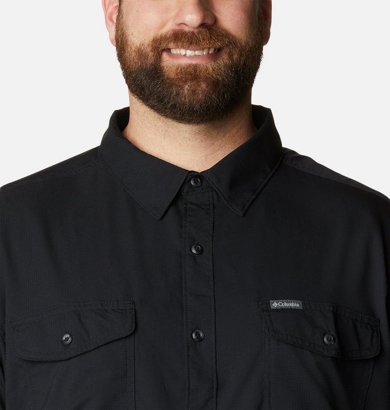 Men's Utilizer II Solid Short Sleeve Shirt - Extended Size, Color: Black, image 4