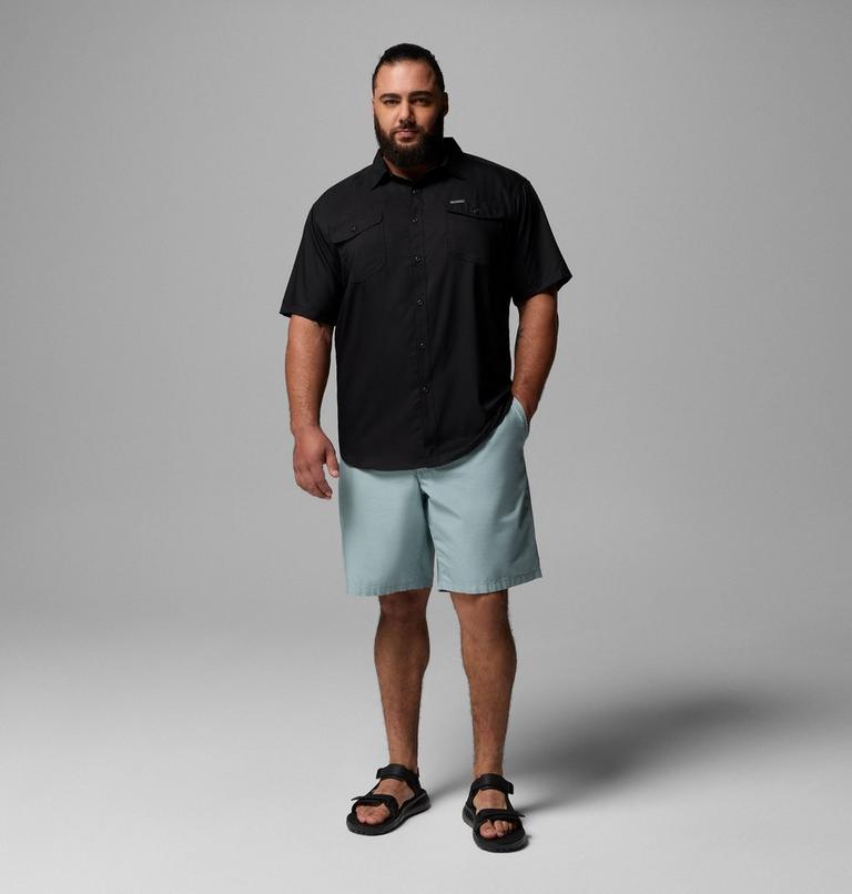 Men's Utilizer II Solid Short Sleeve Shirt - Extended Size, Color: Black, image 2