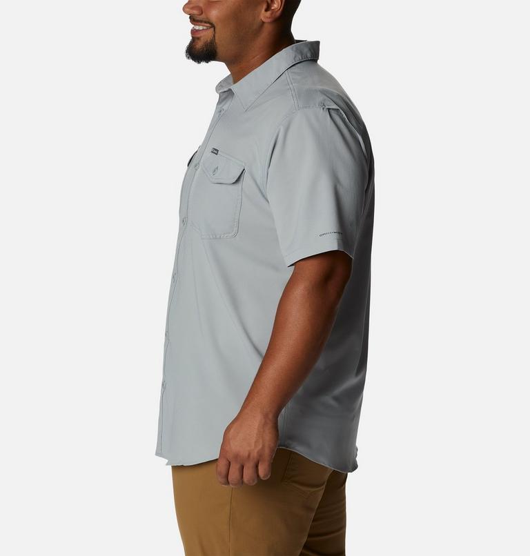 Men's Utilizer II Solid Short Sleeve Shirt - Extended Size, Color: Columbia Grey, image 3