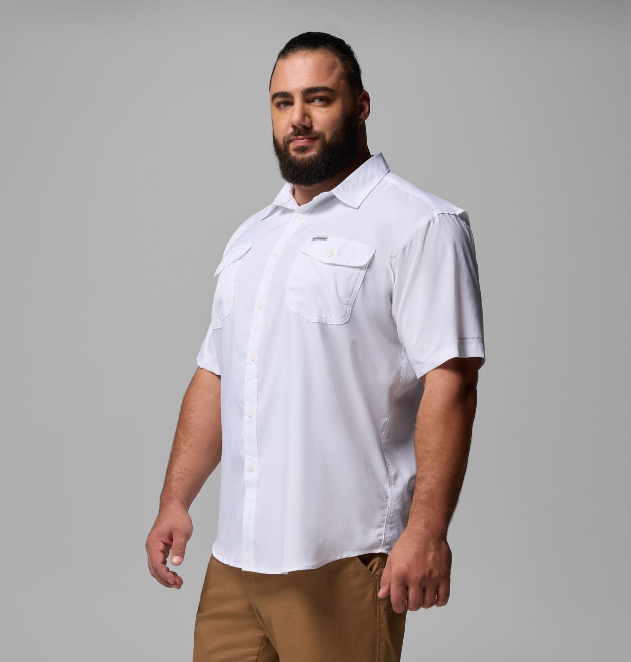 Men's Utilizer™ II Solid Short Sleeve Shirt – Big | 100 | 4X 4