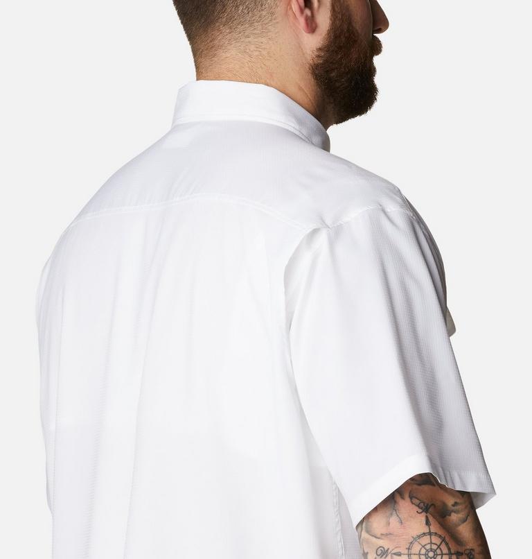 Men's Utilizer II Solid Short Sleeve Shirt - Extended Size, Color: White, image 6