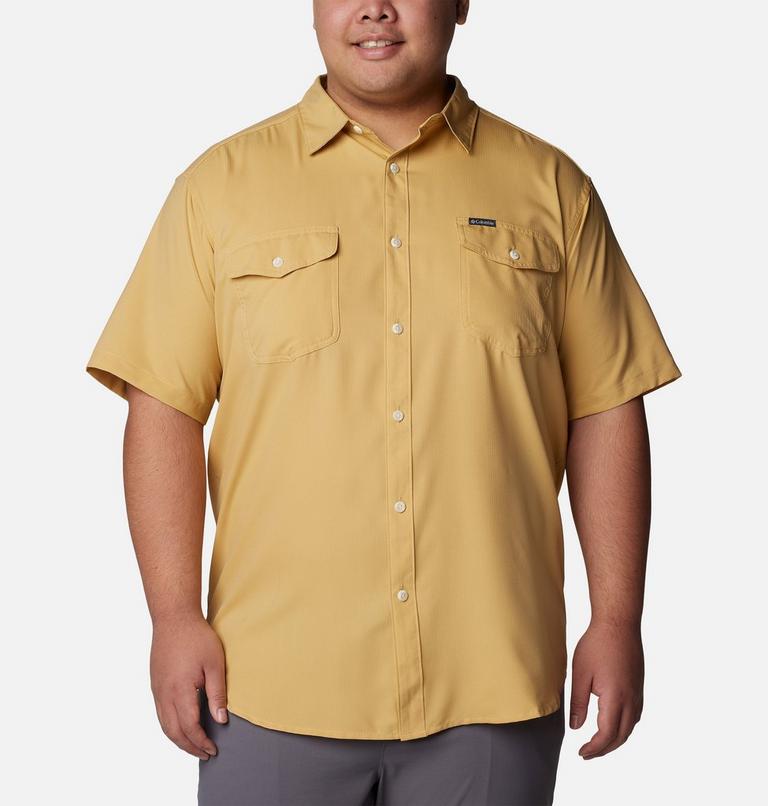 Utilizer II Solid Short Sleeve Shirt, Color: Light Camel, image 1