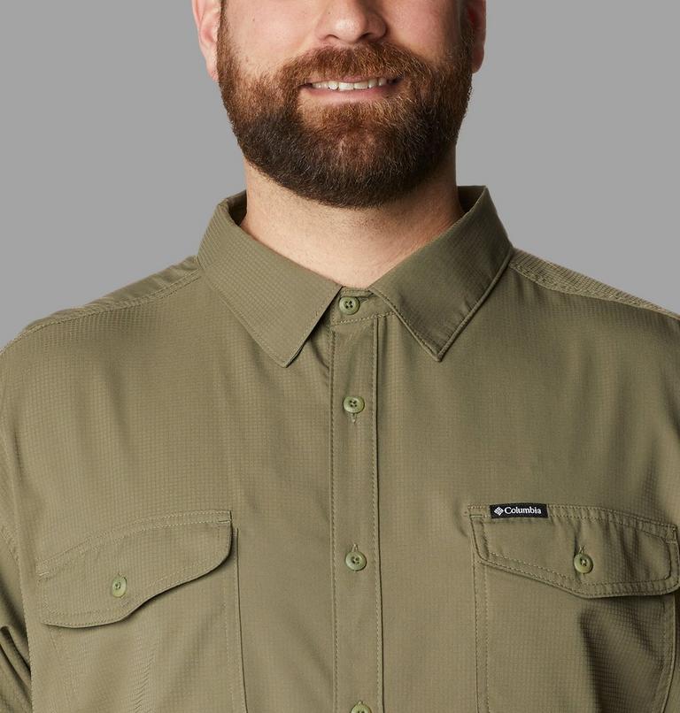 Men's Utilizer II Solid Short Sleeve Shirt - Extended Size, Color: Stone Green, image 4