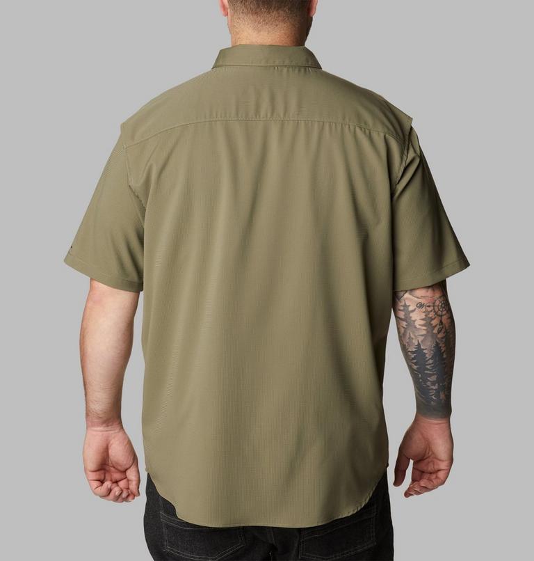 Men's Utilizer II Solid Short Sleeve Shirt - Extended Size, Color: Stone Green, image 2