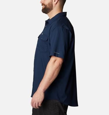 Men's Utilizer II Solid Short Sleeve Shirt - Extended Size, Color: Collegiate Navy, image 3