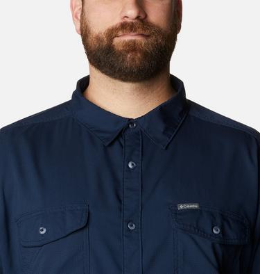 Men's Utilizer II Solid Short Sleeve Shirt - Extended Size, Color: Collegiate Navy, image 4