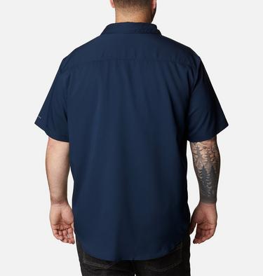 Men's Utilizer II Solid Short Sleeve Shirt - Extended Size, Color: Collegiate Navy, image 2