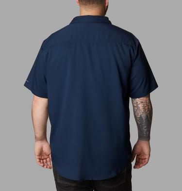 Chemise manches courtes unie Utilizer II Homme - Grandes Tailles, Color: Collegiate Navy, image 10
