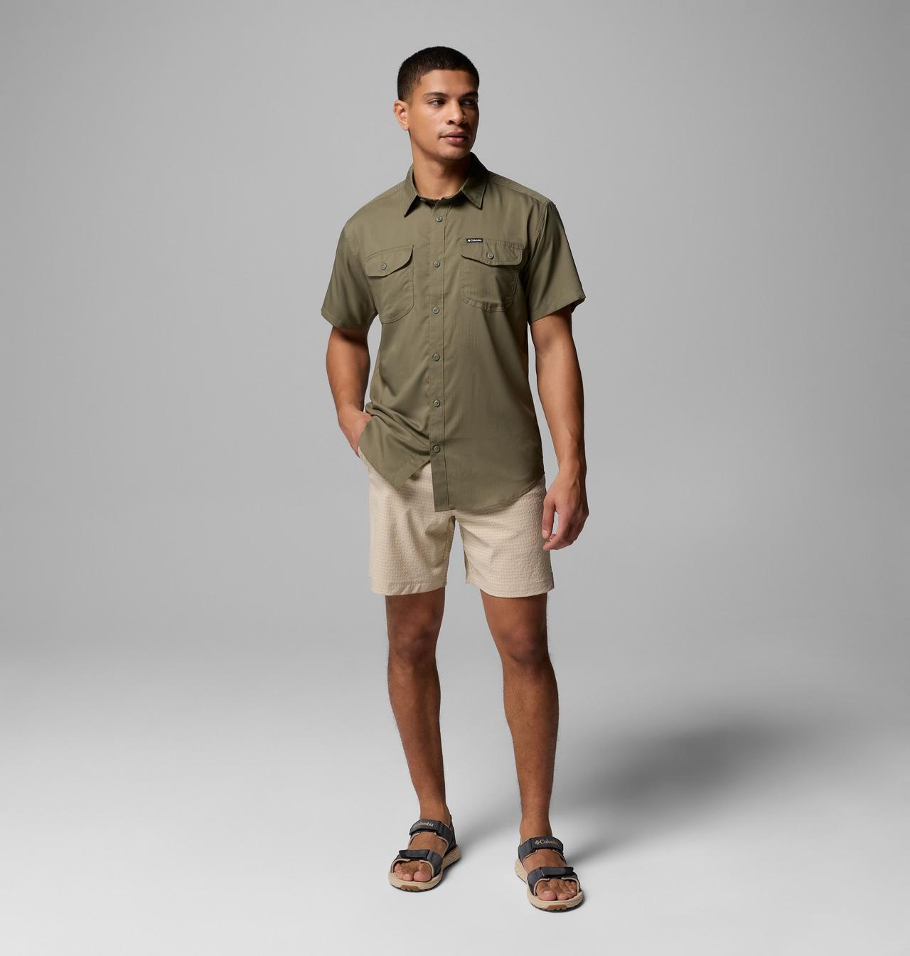 Men's Utilizer™ II Solid Short Sleeve Shirt – Tall | 397 | 2XT 2