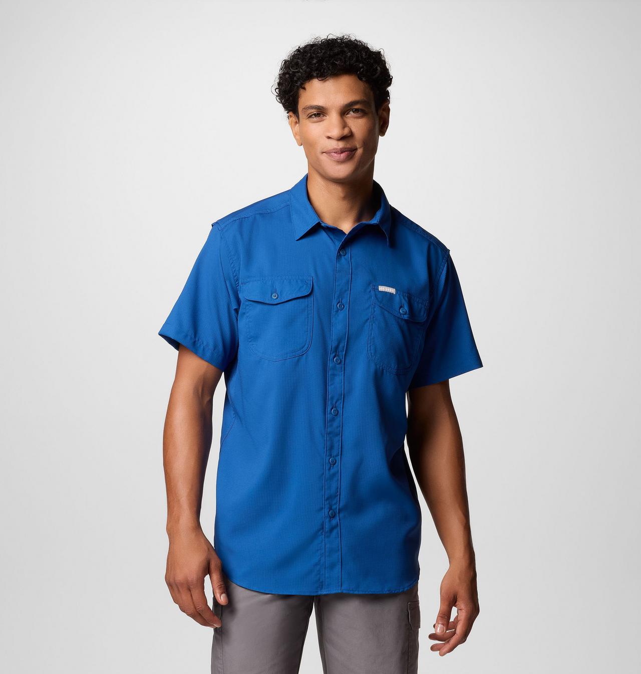 Men's Utilizer™ II Solid Short Sleeve Shirt – Tall 1