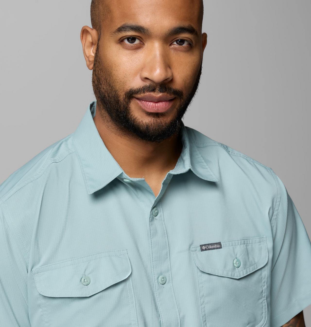 Men's Utilizer™ II Solid Short Sleeve Shirt – Tall 5