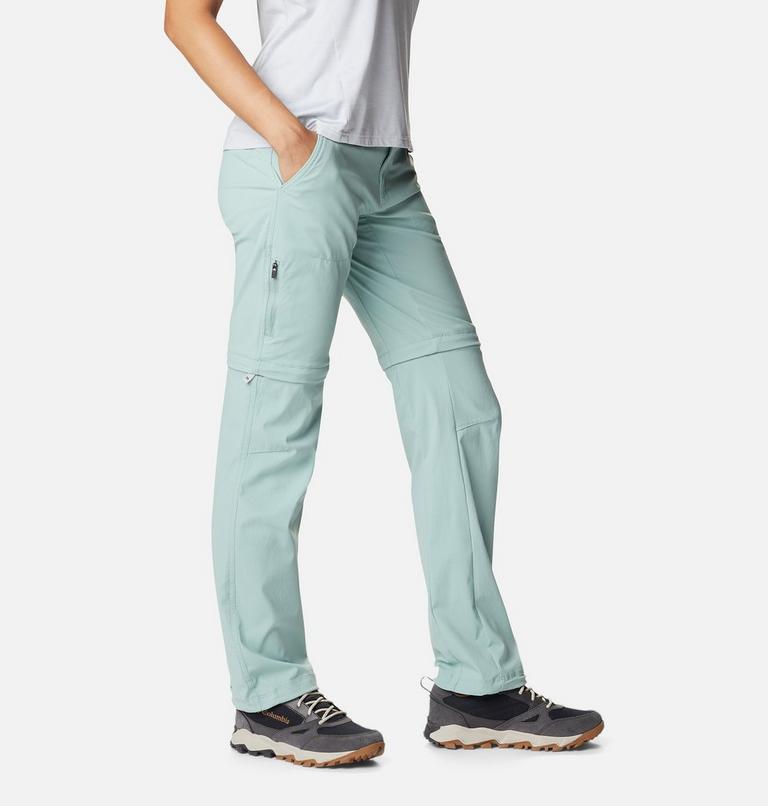 Women’s Saturday Trail II Stretch Convertible Pant, Color: Aqua Tone, image 3