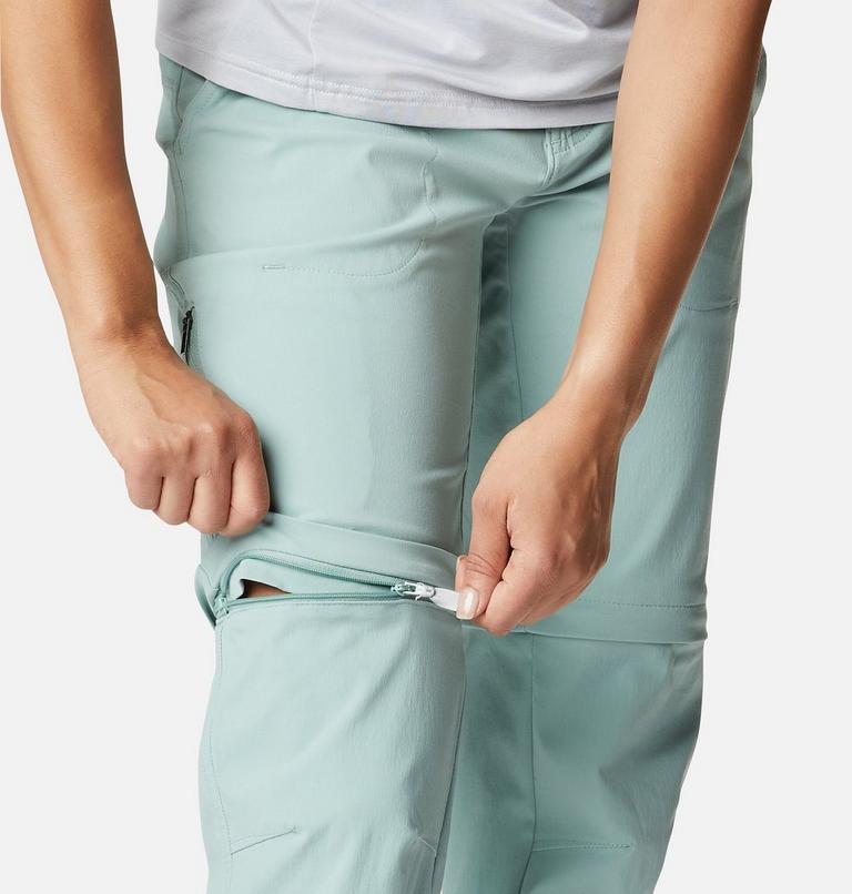 Women’s Saturday Trail II Stretch Convertible Pant, Color: Aqua Tone, image 8